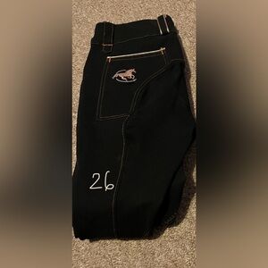 Smartpak breeches rose gold piping